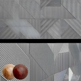Panels emmemobili stripes boiserie